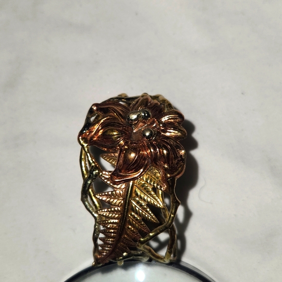 Mixed Metal Cuff Bracelet - Picture 6 of 7